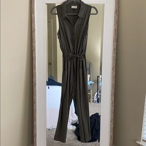 Olive green jumpsuit